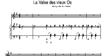 手风琴谱 | la valse des viesux os(永恒华尔兹）