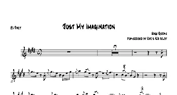 萨克斯谱 | Just My Imagination(次中音萨克斯）