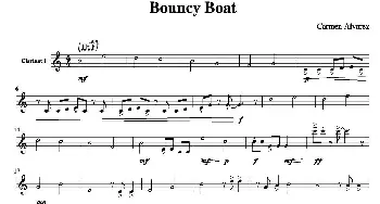 萨克斯谱 | Bouncy Boat(颠簸的船）(五重奏分谱）