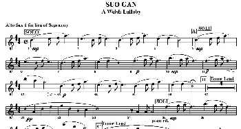 萨克斯谱 | SUO GAN(五重奏）