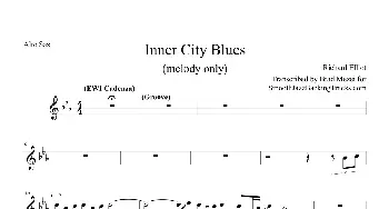 萨克斯谱 | Inner City Blues(中音萨克斯）
