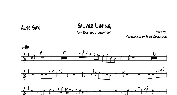 萨克斯谱 | Silver Lining(中音萨克斯）