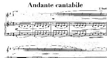 萨克斯谱 | Andante cantabile(中音萨克所+钢琴伴奏)F·Tosti