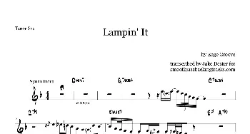 萨克斯谱 | Lampin'It(次中音萨克斯）