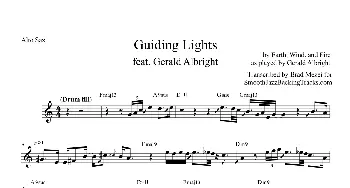 萨克斯谱 | Guiding Lights(中音萨克斯）