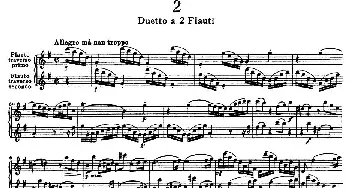 萨克斯谱 | Six Duets(6首二重奏）(2)W.F.巴赫