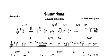 萨克斯谱 | Silent Night(高音萨克斯）