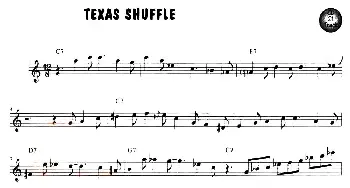 萨克斯谱 | TEXAS SHUFFLE