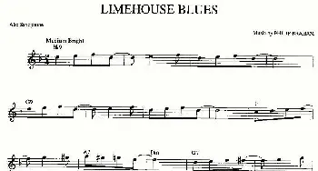 萨克斯谱 | LIMEHOUSE BLUES