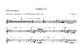 萨克斯谱 | Uncle Al(次中音萨克斯）