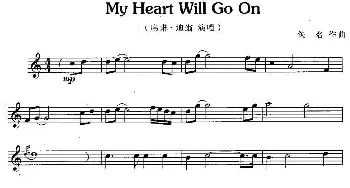 萨克斯谱 | my heart will go on