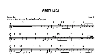 萨克斯谱 | Fiesta Loca(高音萨克斯）