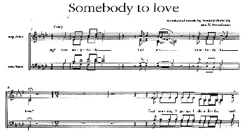 萨克斯谱 | Somebody to love