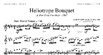 萨克斯谱 | Heliotrope Bouquet(四重奏中音萨克斯分谱）