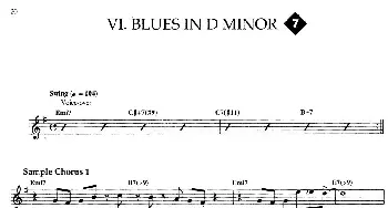 萨克斯谱 | Jazz Patterns For Improvisation Bb - Frank Mantooth(7）