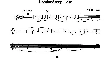 萨克斯谱 | Londonderry Air(伦敦德里小调）(罗兰德·福克作曲版)罗兰德·福克