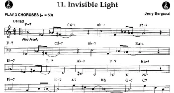 萨克斯谱 | Invisible Light