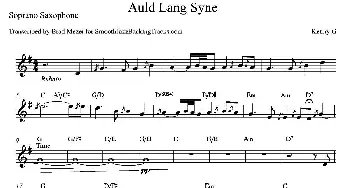 萨克斯谱 | Auld Lang Syne(高音萨克斯）