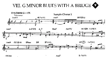 萨克斯谱 | Jazz Patterns For Improvisation Bb - Frank Mantooth(9）
