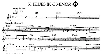 萨克斯谱 | Jazz Patterns For Improvisation Bb - Frank Mantooth(11）