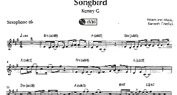 萨克斯谱 | Songbird