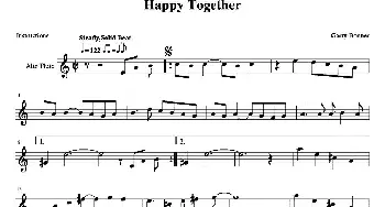 萨克斯谱 | Happy Together