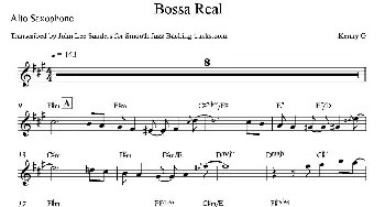 萨克斯谱 | Bossa Real(中音萨克斯）