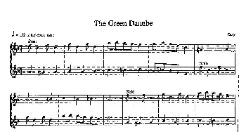 萨克斯谱 | 16首爵士二重奏 The Green Danube
