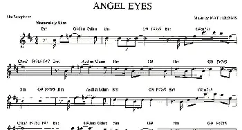 萨克斯谱 | ANGEL EYES