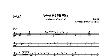 萨克斯谱 | Show Me The Way(次中音萨克斯）