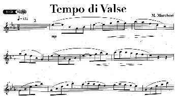 萨克斯谱 | Tempo di Valse  M·Marchesi