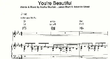 萨克斯谱 | You're beautiful