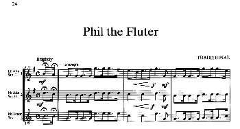 萨克斯谱 | Phil the Flute(三重奏）