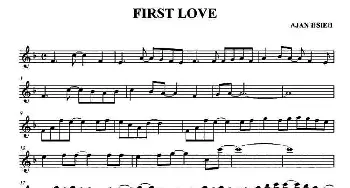 萨克斯谱 | FIRST LOVE