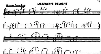 萨克斯谱 | Basic Jazz Conception for saxophone(LISTENER's DELIGHT)Lennie Niehaus