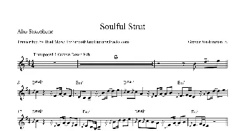 萨克斯谱 | Soulful Strut(中音萨克斯）