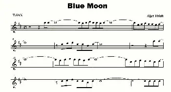 萨克斯谱 | Blue Moon