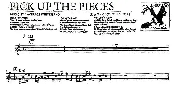 萨克斯谱 | pick up the pieces