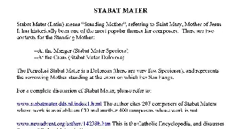 萨克斯谱 | STABAT MATER(四重奏）