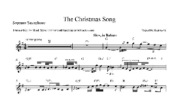 萨克斯谱 | The Christmas Song(高音萨克斯）