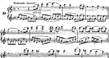 长笛曲谱 | 柯勒40首长笛提高练习曲OP.55(NO.19)Kohler (柯勒)