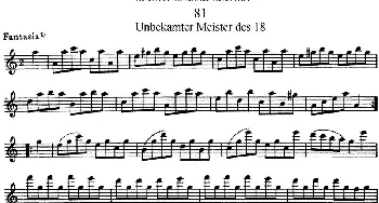 长笛曲谱 | 斯勒新老风格长笛练习重奏曲(第一部分)NO.81-NO.82  Siegfried Thiele S. (斯勒)