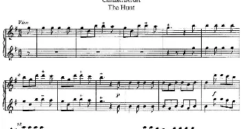长笛曲谱 | 博埭特长笛二重奏 The Hunt  Bordet (博埭特）