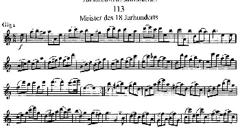 长笛曲谱 | 斯勒新老风格长笛练习重奏曲(第一部分)NO.113-NO.115  Siegfried Thiele S. (斯勒)