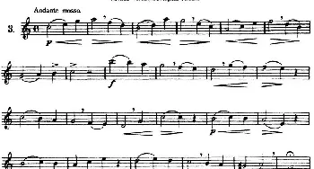 长笛曲谱 | 三十首基础及提高练习曲(NO.3)Garibold (加里波第）