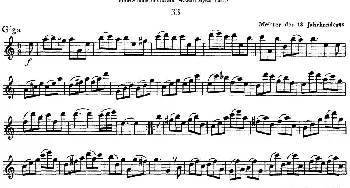 长笛曲谱 | 斯勒新老风格长笛练习重奏曲(第三部分)NO.33-NO.35  Siegfried Thiele S. (斯勒)