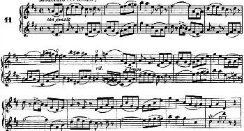 长笛曲谱 | 柯勒40首长笛提高练习曲OP.55(NO.11)Kohler (柯勒)