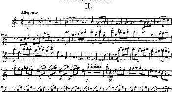 长笛曲谱 | 图露三首长笛简易重奏曲Op.103(Flute 2)NO.2  Tulou (图露）