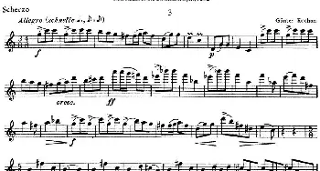 长笛曲谱 | 斯勒新老风格长笛练习重奏曲(第二部分)NO.3-NO.5  Siegfried Thiele S. (斯勒)