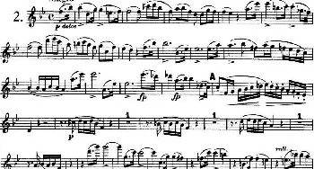 长笛曲谱 | 库劳长笛二重奏大练习曲Op.39——Flute 1(No.2)Kuhlau (库劳)